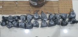 Polisi Sita Puluhan Kilo Serbuk Bahan Peledak
