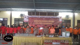 Kriminal Masih Tinggi di Sampang, Terungkap Gelaran Operasi Pekat Semeru 2023