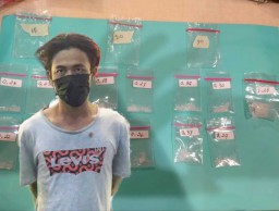 Belasan Poket Siap Edar Ditemukan dalam Kost Sopir di Surabaya