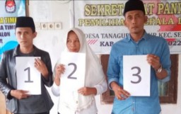 Sahruddin Hamin Calon Kades Tanagurah Timur : Terima Kasih Tiga Pilar