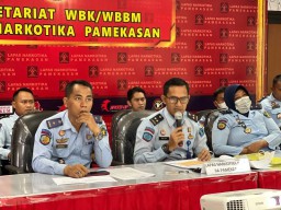 Lapas Narkotika Kelas IIA Pamekasan Rapat Evaluasi Capaian Kinerja Triwulan I Tahun 2023