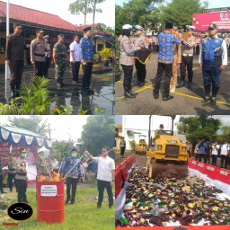 Polres Sampang Apel Gelar Pasukan Operasi Ketupat Semeru 2023