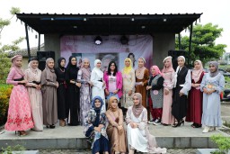 Tampilan ketika Lebaran, ini Menurut Srikandi Ganjar Jatim dan Komunitas Hijab