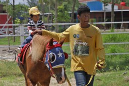 Pengunjung Romokalisari Adventure Land di Libur Lebaran per Hari Capai Seribu Orang