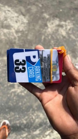 Kartu Parkir Lapas Kelas IIA Pamekasan