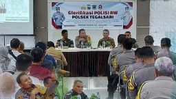 Polisi RW Tegalsari, Tampung Aspirasi Masyarakat Selesaikan Tanpa Jalur Hukum