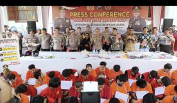 Dua Belas Hari Saja, 99 Pelaku Kejahatan di Surabaya Dibekuk