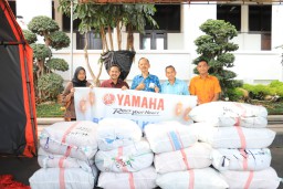 Pemkot Surabaya Terima Bantuan dari Yamaha STSJ dan PT. Duta Unirama Duta Niaga