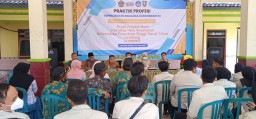 Penyampaian Akhir Praktik Profesi UNIPDU Jombang di Desa Karanglo Mojowarno
