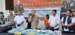 Pria Asal Malang Bawa 28 Kilo Sabu dan 10 Ribu Ekstasi, Dibekuk Unit I
