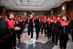 Wali Kota Eri Cahyadi Optimis, Atlet Surabaya Raih Medali Terbanyak di Perhelatan FORNAS Ke-VII 2023