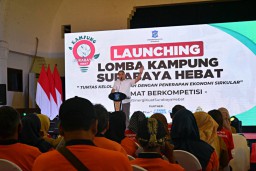 1.360 RW Siap Berkompetisi Rebut Juara Lomba Kampung Surabaya Hebat