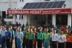 100 Anggota Tim Paskibraka Kota Surabaya 2023 Mulai Jalani Pra Pelatihan