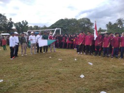 Muspika Tanah Luas Sukses Laksanakan Jalan Santai HUT RI Ke - 78