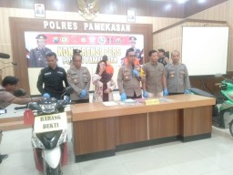 Satu Buron, Polisi Bekuk Pencuri Motor dan Penggelapan