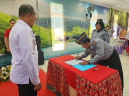 Tongkat Komando Bapas kelas II Pamekasan Berganti
