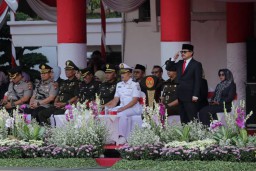 Penuh Khidmat, Pemkot Surabaya Gelar Upacara Hari Jadi Provinsi Jawa Timur ke 78