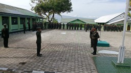 Dandim Kodim 1506/Namlea pimpin Gelar Upacara Peringatan Hari Kesaktian Pancasila
