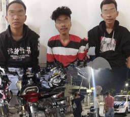 Asik Balapan, Tiga Pemuda Diciduk Polisi