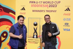 Trophy Experience Piala Dunia U-17 Disambut Meriah di Surabaya