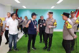 Piala Dunia U -17 di Surabaya, Kapolda Jatim Tinjau Kesiapan Pengamanan di Stadion GBT