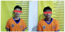 Dihajar Warga, Dua Maling Motor Setro Dibekuk Polsek Tambaksari