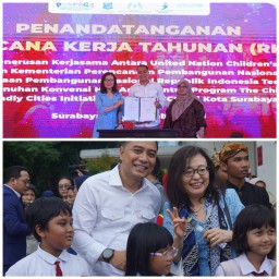Wali Kota Eri Jalin MoU dengan UNICEF dan Bappenas RI