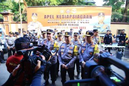 Nataru, 129.923 Personel Polri Dikerahkan Guna Pengamanan
