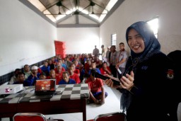 KPU Surabaya Sosialisasi Pemilu 2024 kepada Penghuni Liponsos Keputih