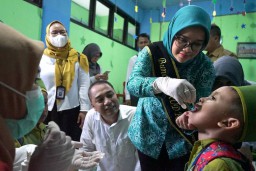 Sub PIN Polio Putaran Kedua di Surabaya Melebihi Target Sasaran hingga 105,94 persen