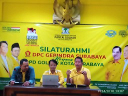 Baca juga : Partai Golkar Surabaya Duduki Kursi pimpinan di DPRD Surabaya