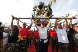 Pawai Seni Ogoh-Ogoh di Balai Kota Surabaya Akan Dihadiri 2.500 Umat Hindu
