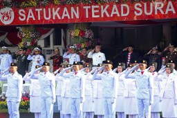 Peringatan Hari Lahir Pancasila, Wali Kota Eri Bidik Penguatan SDM Milenial dan Gen Z di Surabaya