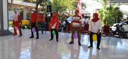 Menyambut HUT RI ke 79 Thn Kelurahan Wonorejo Rungkut Surabaya Gelar Berbagai Lomba