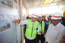 Sidak Tunnel TIJ - KBS, Wali Kota Eri Sebut Pengerjaan Struktural Sudah 70 Persen
