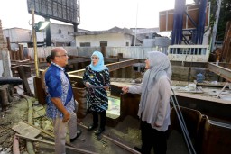 Cek Pembangunan Tunnel TIJ-KBS, PJs Wali Kota Surabaya: Pengerjaan Sudah 80 Persen