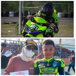Viral Sang Pembalap Muda Kaltim Penerus Valentino Rossi