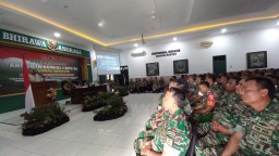 Sarana Prasarana Kodim 0825 Banyuwangi Ditinjau Anggota DPR RI Sumail Abdullah