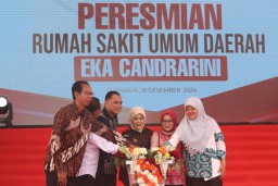 Tingkatkan Pelayanan Kesehatan Warga Surabaya, Wali Kota Eri Resmikan RSUD Eka Candrarini