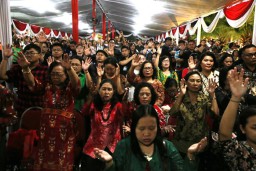 Perayaan Natal di Balai Kota Surabaya akan Dihadiri 7000 Jemaat Kristiani