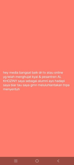 Viral, Pesan Diduga dari Alumni Al-Khoziny Tantang Media yang Kritik Pesantren