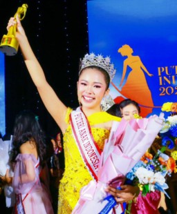 Vannesa Miracle Andreas Putri, Putri Anak Indonesia Pariwisata 2023 yang Dedikasikan Waktunya Mengajar Anak Kurang Mampu di Surabaya