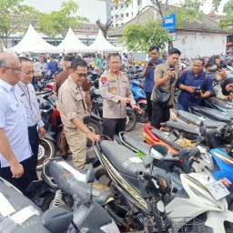 Bazar Ranmor Polrestabes Surabaya Dibuka: 1.050 Unit Motor Siap Dipulangkan ke Pemilik Sah