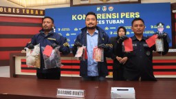 Polres Tuban Bongkar Peredaran Uang Palsu, Tiga Pelaku Diamankan