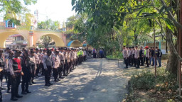 Polres Pelabuhan Tanjung Perak Kerahkan 696 Personel Amankan Pengesahan Warga Baru PSHT Surabaya