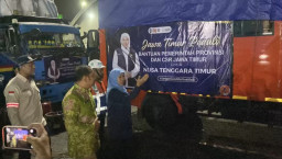 Pemprov Jatim Kirim 64,4 Ton Bantuan dan Tim Medis untuk Korban Gempa NTT, Targetkan 100 Ton