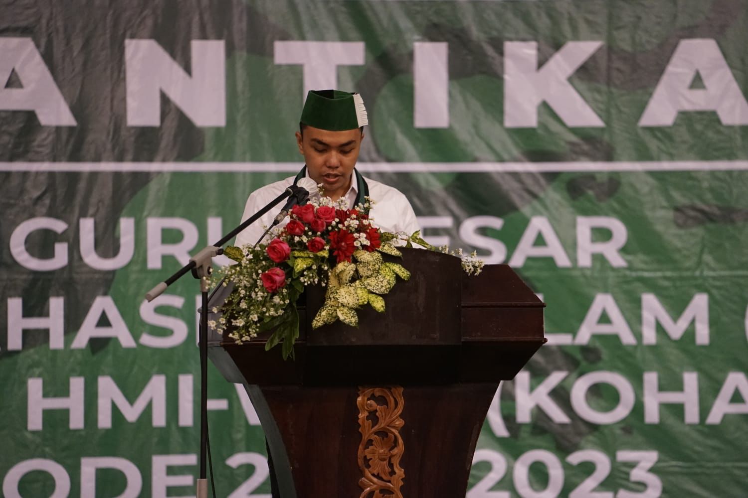 Ketua Umum PB HMI Raihan Ariatama