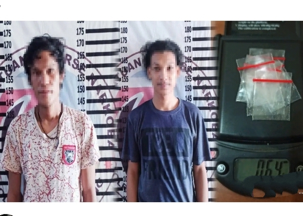 Dua pria yang nekat nyabu di sekolah
