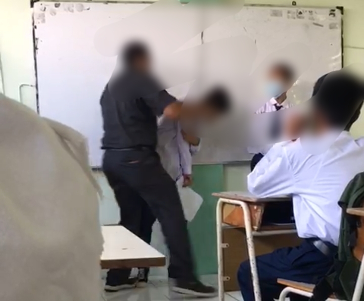 Tangkapan layar rekaman video yang beredar