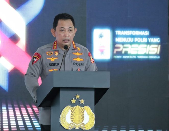 Kapolri Jenderal Listyo Sigit Prabowo 